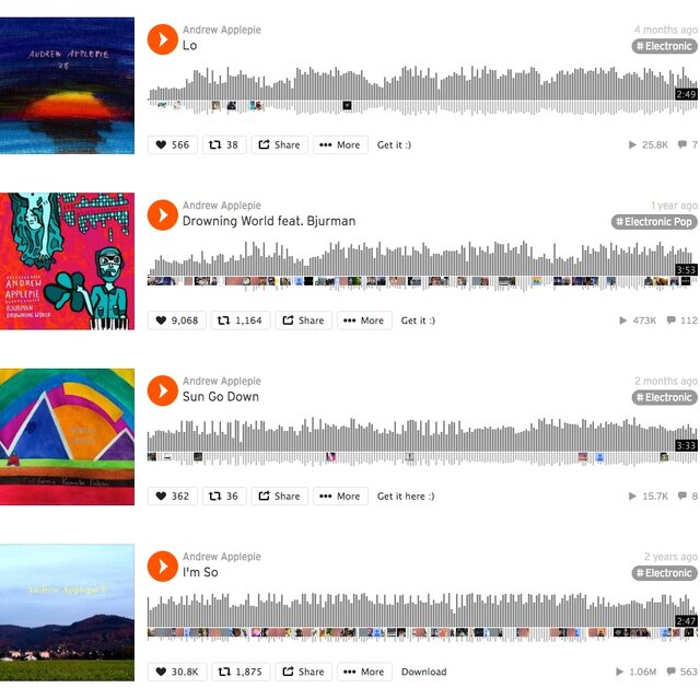 Andrew Applepie on Soundcloud